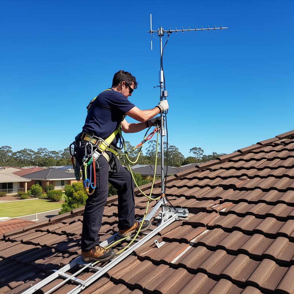 Antenna Installation Safety: Why DIY Roof Work Puts You at Risk