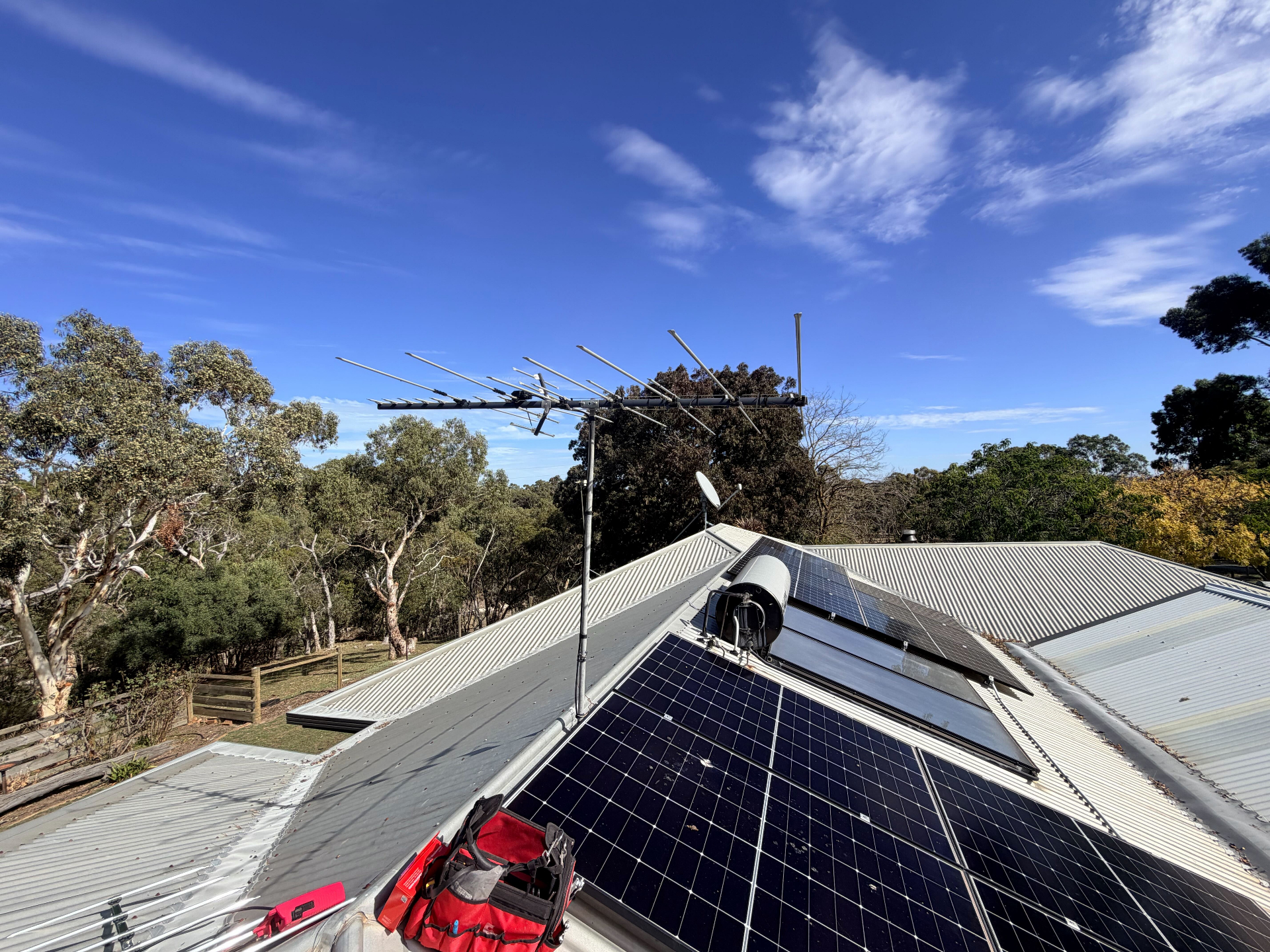 Restoring TV Reception in a Low Signal Area in Humbug Scrub